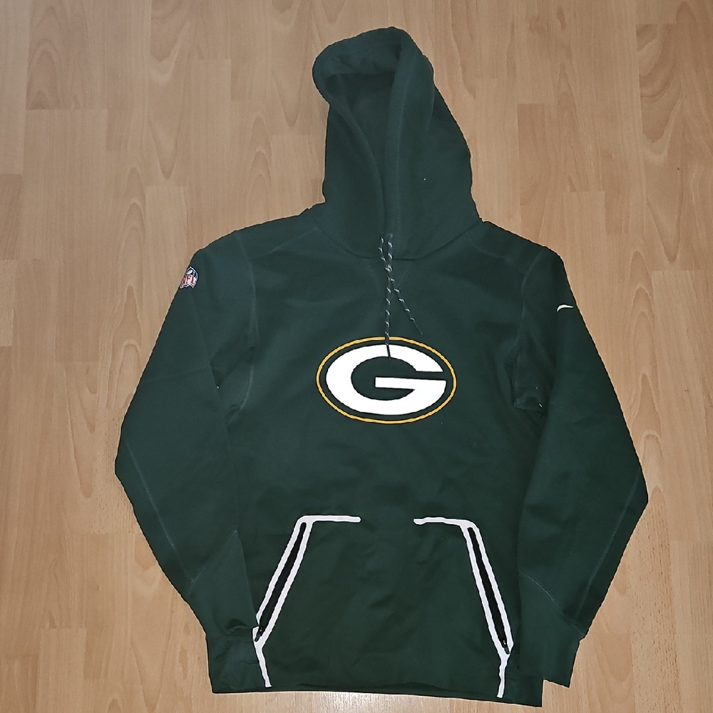 Nike Green Hoodie with Logo